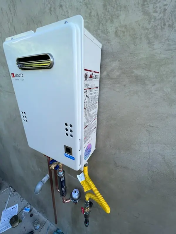 Tankless water heater installation for Historic Goodyear homes