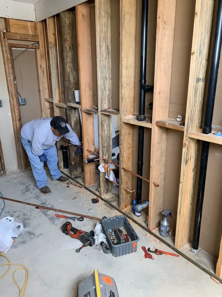 Commercial rough-in plumbing for Gas Line Repair in Historic Goodyear